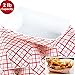 Heavy Duty, Grease Resistant 2 Lb Paper Food Trays 100 Pk. Recyclable, Coated Paperboard Basket Ideal for Festival, Carnival, Concession Stand Treats Like Fries, Ice Cream & Chicken Tenders & More