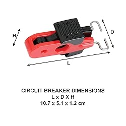 Master Lock - S2392 ISO-DIN Lockout, Pin In Lockout