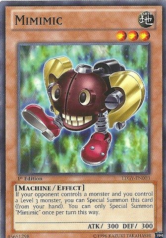 Yu-Gi-Oh! - Mimimic (LTGY-EN003) - Lord of the Tachyon Galaxy - Unlimited Edition - Common