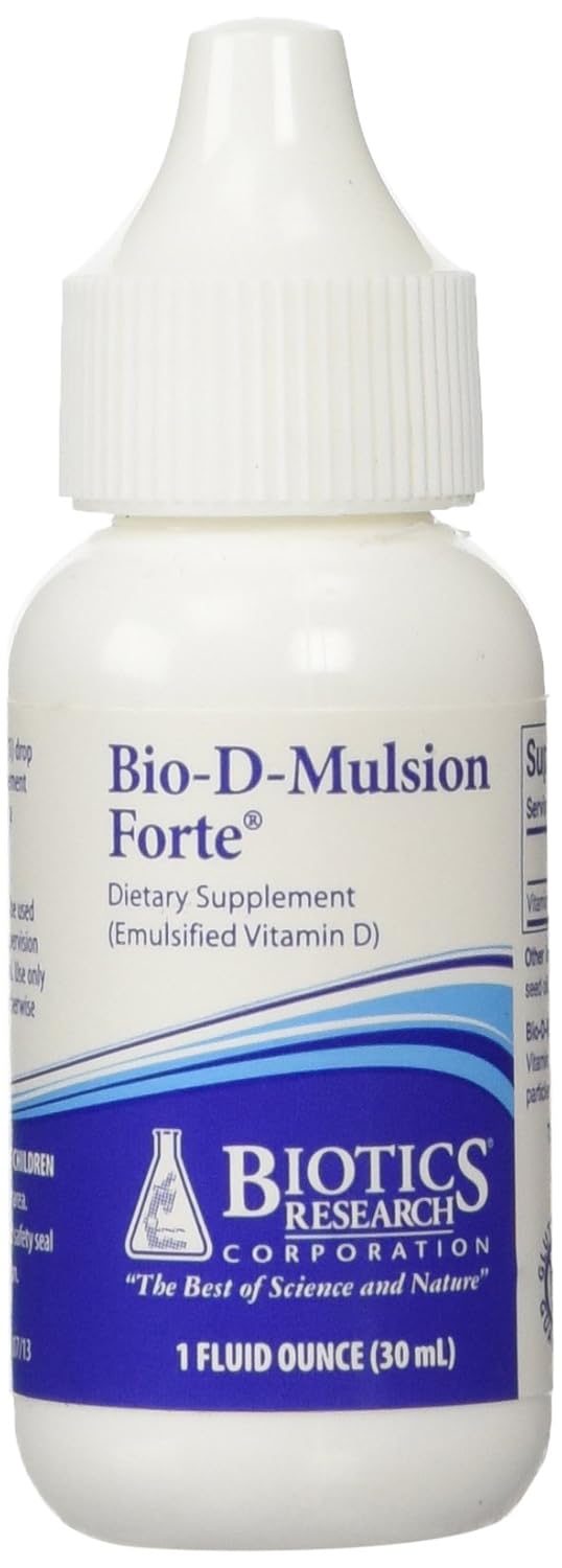 Biotics Research BioDMulsion Forte Vitamin D 2000 IU 1 fl oz Health