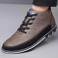 mitvr Men's Casual Dress Boots Motorcycle Boots
