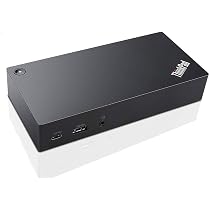 Lenovo ThinkPad USB-C UltraDock with 90W 2 Prong AC Adapter