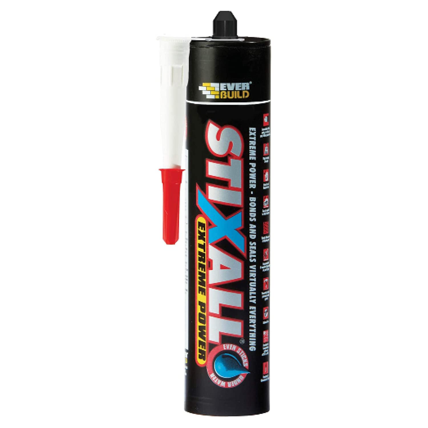 Everbuild Stixall – Extreme Power Sealant And Adhesive – Waterproof – Natural – 290ml
