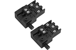 2pcs Switch Trigger Replacement Part 651976-0 for Makita 4331D 4333D 4334D BSS611 DSS611 Jig Saw Black Plastic Power Tool Acc