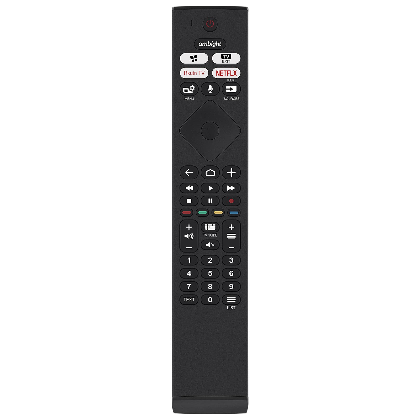 VINABTY 398GM10BEPHN0020SY Replacement Voice Remote Control Applicable For Philips 2021 Model Smart 4K LED TVs 398GM10BEPHN0028HT 65OLED805/12 65OLED855/12 65OLED935/12 55OLED805/12 55PUS9435/12