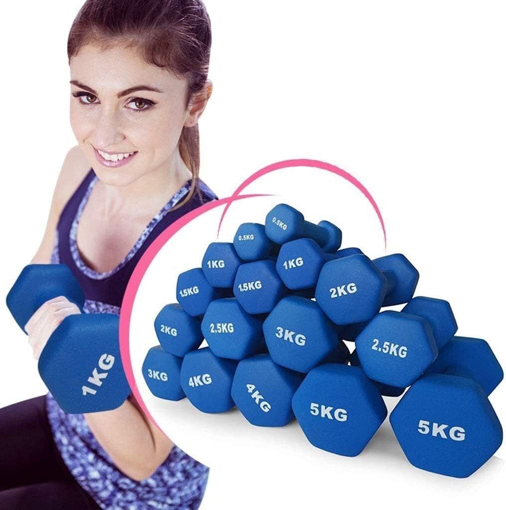 LCNING Fitness Dumbbell Set, for Home and Gym Fitness Exercise Workout Training for Arms and Hands, Yoga and Gym Classes