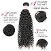 Virgin Curly Hair Bundles with Closure 8A Unprocessed Virgin Brazilian Human Hair Weave 3 Bundles Kinkys Curly Hair Bundles with Closure(20 22 24+18)