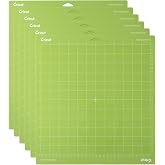 Cricut StandardGrip Cutting Mat Pack (6 Count, 12in x 12in) | For Explore &amp; Maker Machines