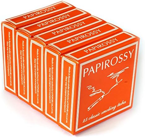 PAPIROSSY - 125 classic Russian style smoking tubes