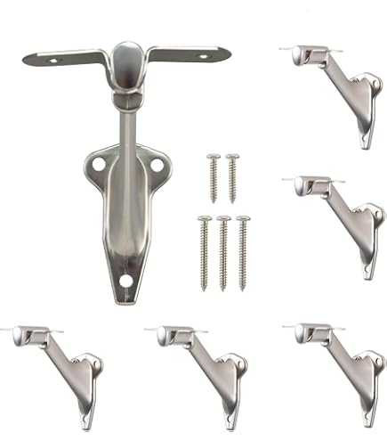 Support main courante inox - type 3 luxueux - rond - Facilement en ligne