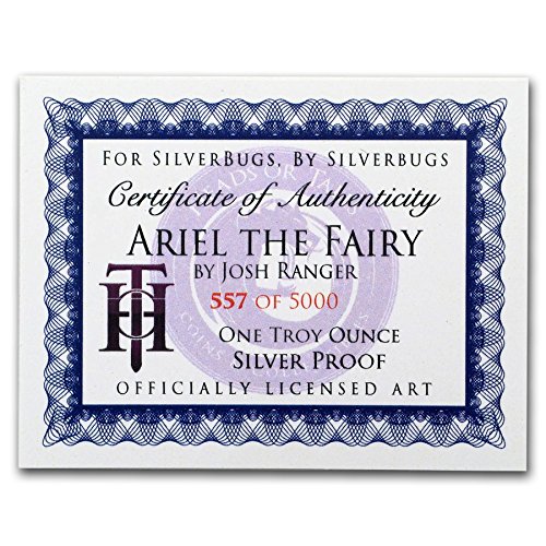 Ariel, The Tree Fairy, 1 oz Silver Proof Round - Reddit Silverbug