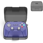 Wonkzon Hard Travel Case for 8BitDo Pro 3 Bluetooth Controller, Charging Dock Accessories Carrying Case for 8BitDo Pro 3, Game Protective Storage Bag