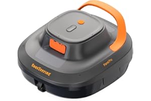 CoasTeering Cordless Pool Vacuum for Above Ground Pool, Robotic Pool Cleaner with 150 Mins Runtime, Ideal for Swimming Pools up to 33 Ft