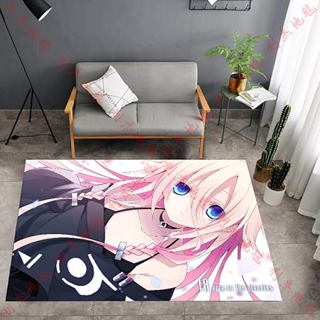 Amazon.de: QXMEI Teppiche Für Wohnzimmer Hatsune Miku Anime Moderne