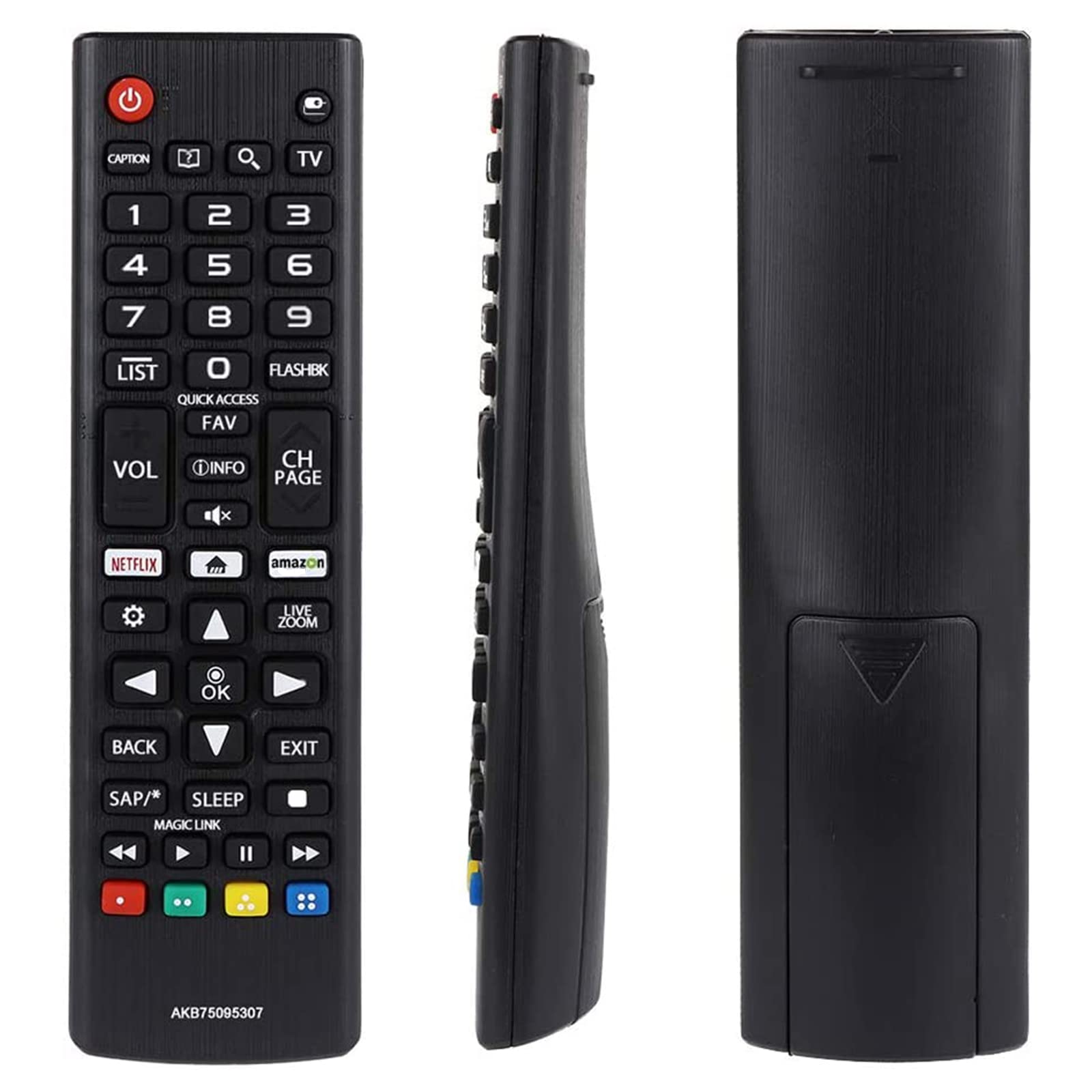 VINABTY Universal Remote Control AKB75095307 fit for LG TV 32LJ550M 43UJ6300 55LJ5500 55UJ6300 55UJ6540 60UJ6050 60UJ6300 65UJ6300 65UJ6540 75UJ657A 43UJ6500 49LJ5500 49UJ6300 49UJ6500