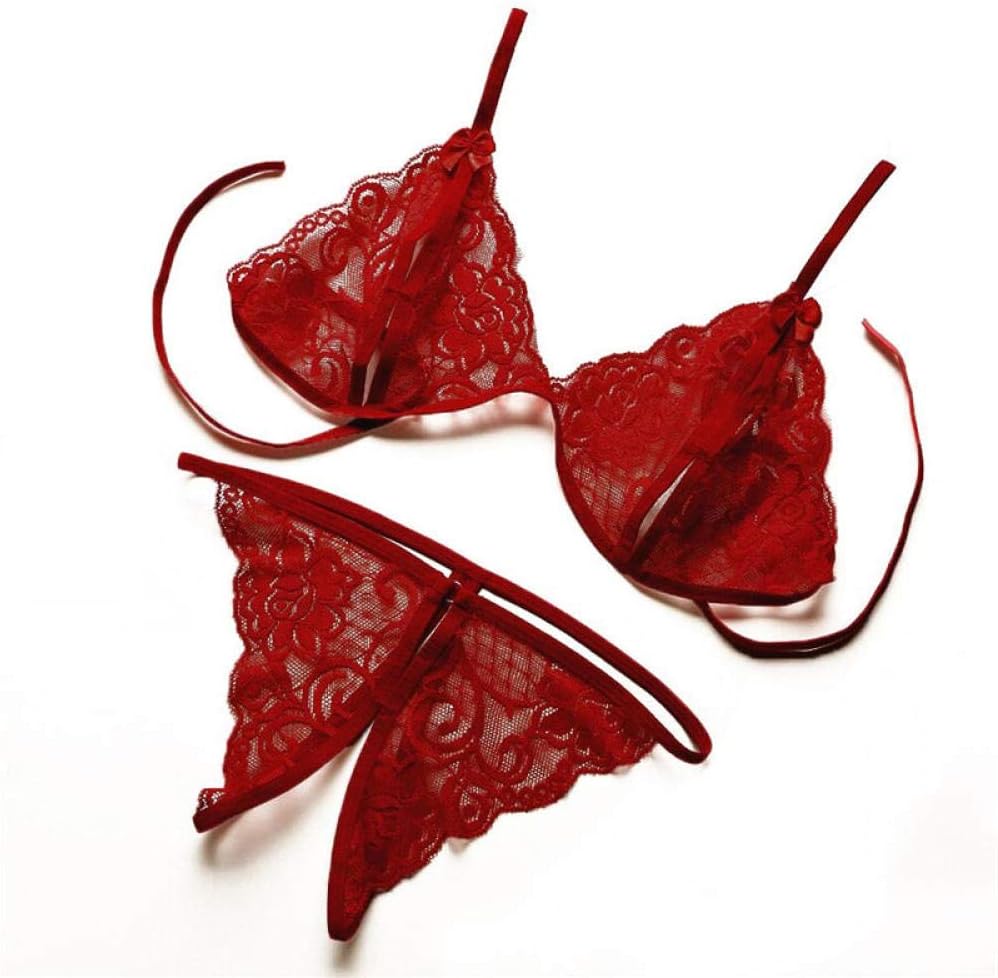 HULAODA Sujetador para Mujer Conjunto de Ropa Interior Sujetador de