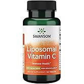 Swanson Liposomal Vitamin C - High Bioavailability 1,000 mg 60 Tabs