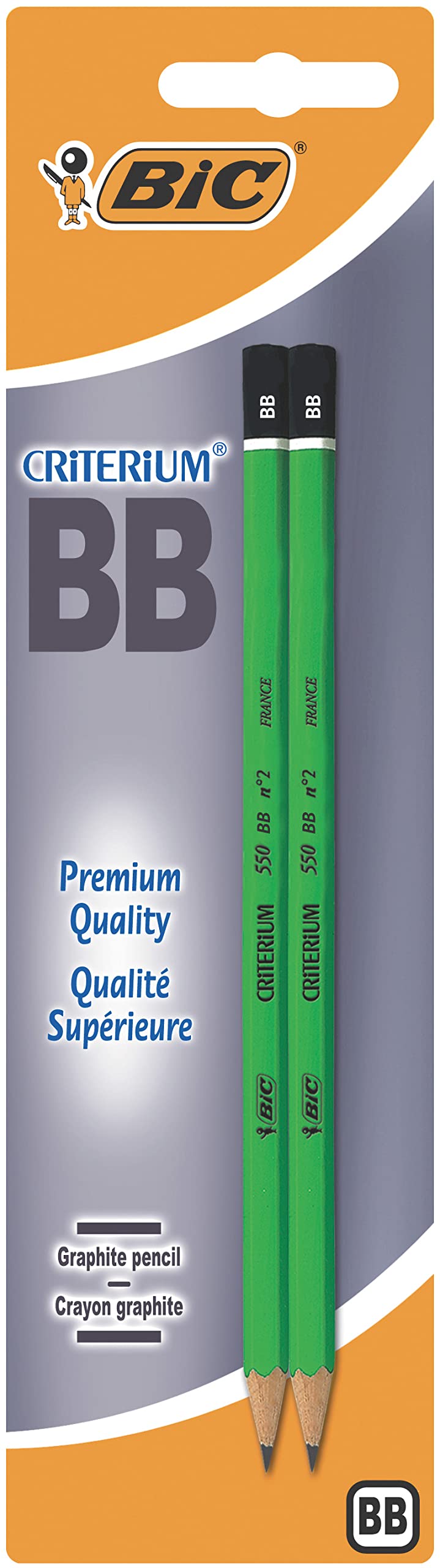 BIC Criterium 550 Graphite Pencils Set of 2