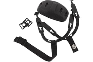 PACKOVE Detachable Ice Hockey Helmet Chin Strap with Quick Replacement Design and Enhanced Stability Metal