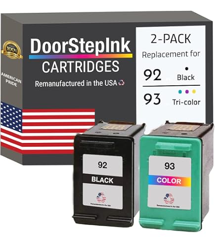 Duo Pack De 2 Cartuchos De Tinta 92 C9362WL 93 C9361WL Negro Y Tricolor Generacion 2 Para 250 Y 220 Paginas