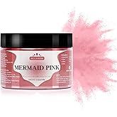 Yipoyilo Mica Powder - 100g Mica Powder for Epoxy Resin - Metallic Color Pigment for Resin, Soap, Bath Bombs, Eye Shadow, Nails, DIY Crafting Projects etc. (Meramid Pink)