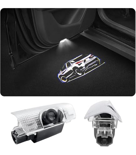 Amazon.com: 2 Pcs Car Door Logo Lights Compatible for RX350 NX350
