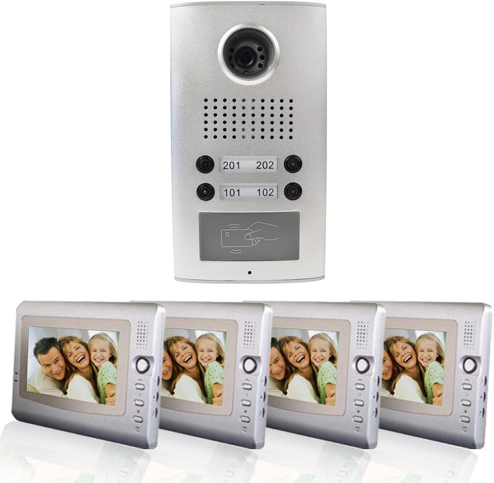 Apartment Building Video with Four 7