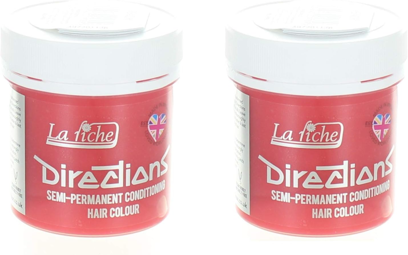 La Riche Directions Semi-Permanent Hair Colour Dye x2 Pack-Peach, 88 ml (Pack of 2)