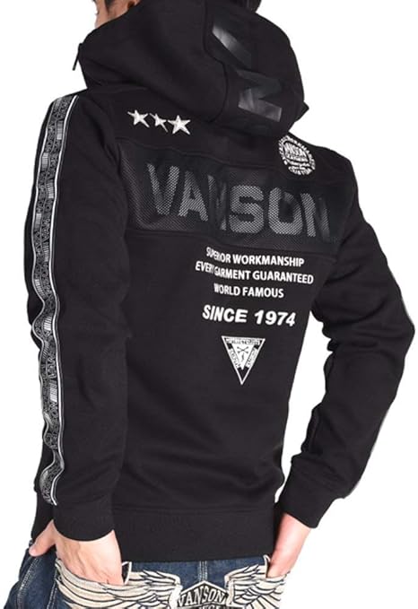 Amazon 21春 バンソン Vanson パーカー ロゴ刺繍 リフレクタープリント ダブルスムース ハイネックzipパーカー Nvsz 2101 Black Xxl ブラック トレーナー パーカー 通販 Amazon 21春 バンソン Vanson パーカー ロゴ刺繍 リフレクタープリント ダブルスムース ハイネックzipパーカー Nvsz 2101 Black Xxl ブラック トレーナー パーカー 通販