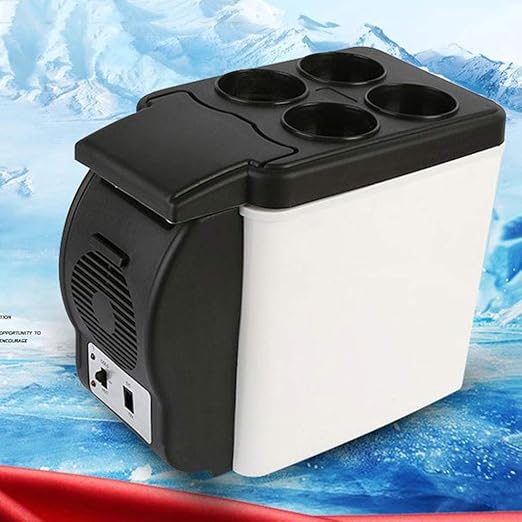 WERT 6 litros Mini Nevera Eléctrica De De Capacidad Nevera ...