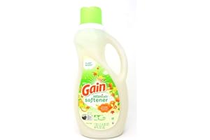 Gain Botanicals Plant Based Liquid Fabric Softener, Orange Blossom Vanilla, 44 Fluid Ounce