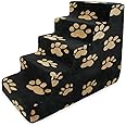 Best Pet Supplies Pet Steps and Stairs with CertiPUR-US Certified Foam for Dogs and Cats