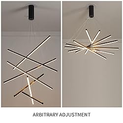 JAYMP Modern LED Chandeliers Dimmable Pendant Light