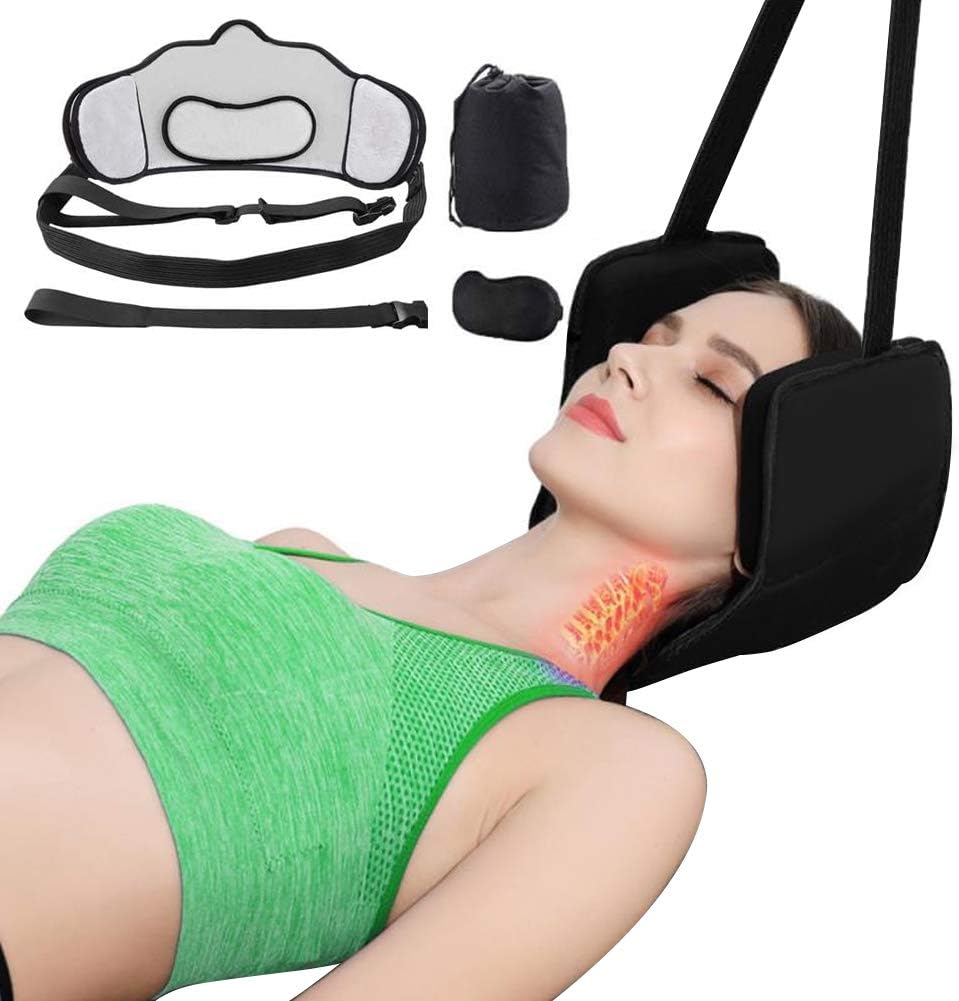 BREATH KAVASS Neck Relief Hammock for Neck Pain Head Hammock for Headache Neck Support Portable Relieves Back and Shoulder Pain: Home & Kitchen