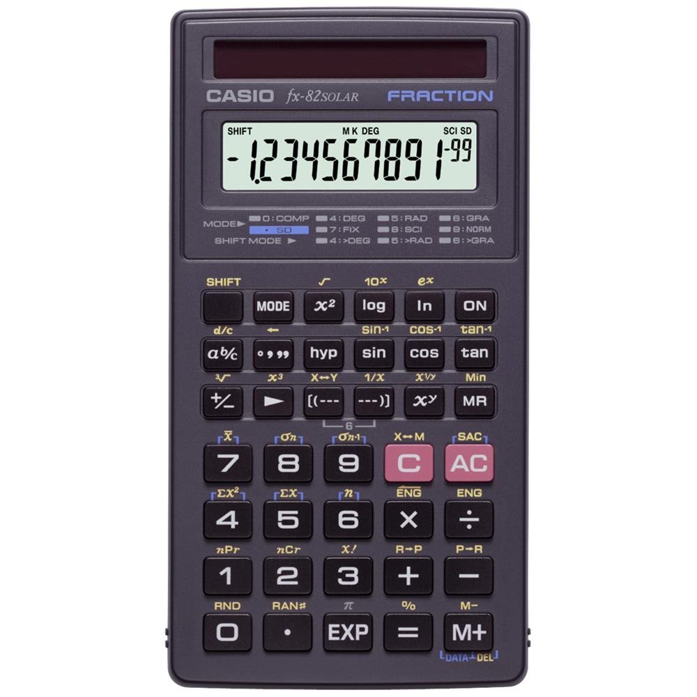 Casio FX-82 SOLAR Pocket Calculator