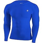 Runhit Long Sleeve Compression Shirts for Men, UPF 50+ Men's Compression Shirts, Running Athletic Workout Base Layer