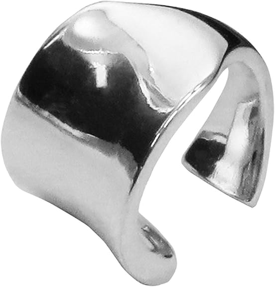 Amazon 新宿銀の蔵 シンプル プレーン シルバー 925 イヤーカフ 1p 片耳用 レディース メンズ シンプル Sv ピアス 通販