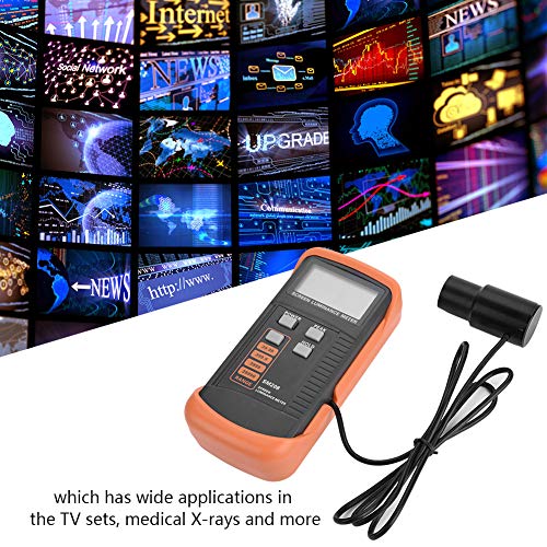 Screen Luminance Meter, Screen Brightness Meter Portable Luminance Meter with Mini Light Detector 0.01-39990 cd/m