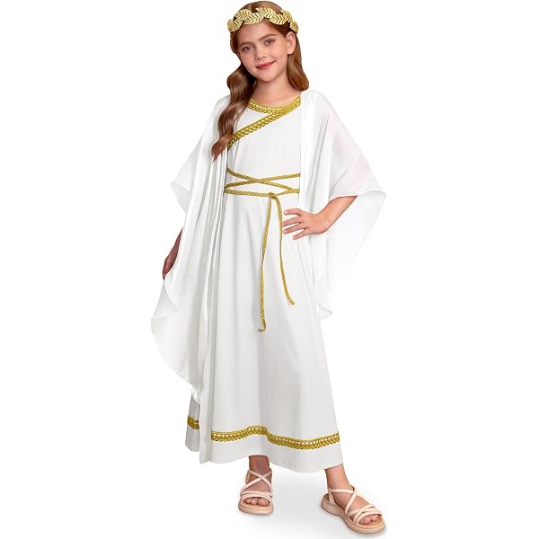 Childrens Greek Goddess Costume [9907229/30/1/2/3] - Party