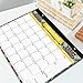 Desk-Calendar-2020-17 x 11-Desk Pad Calendar Desktop Monthly Calendars Academic Year