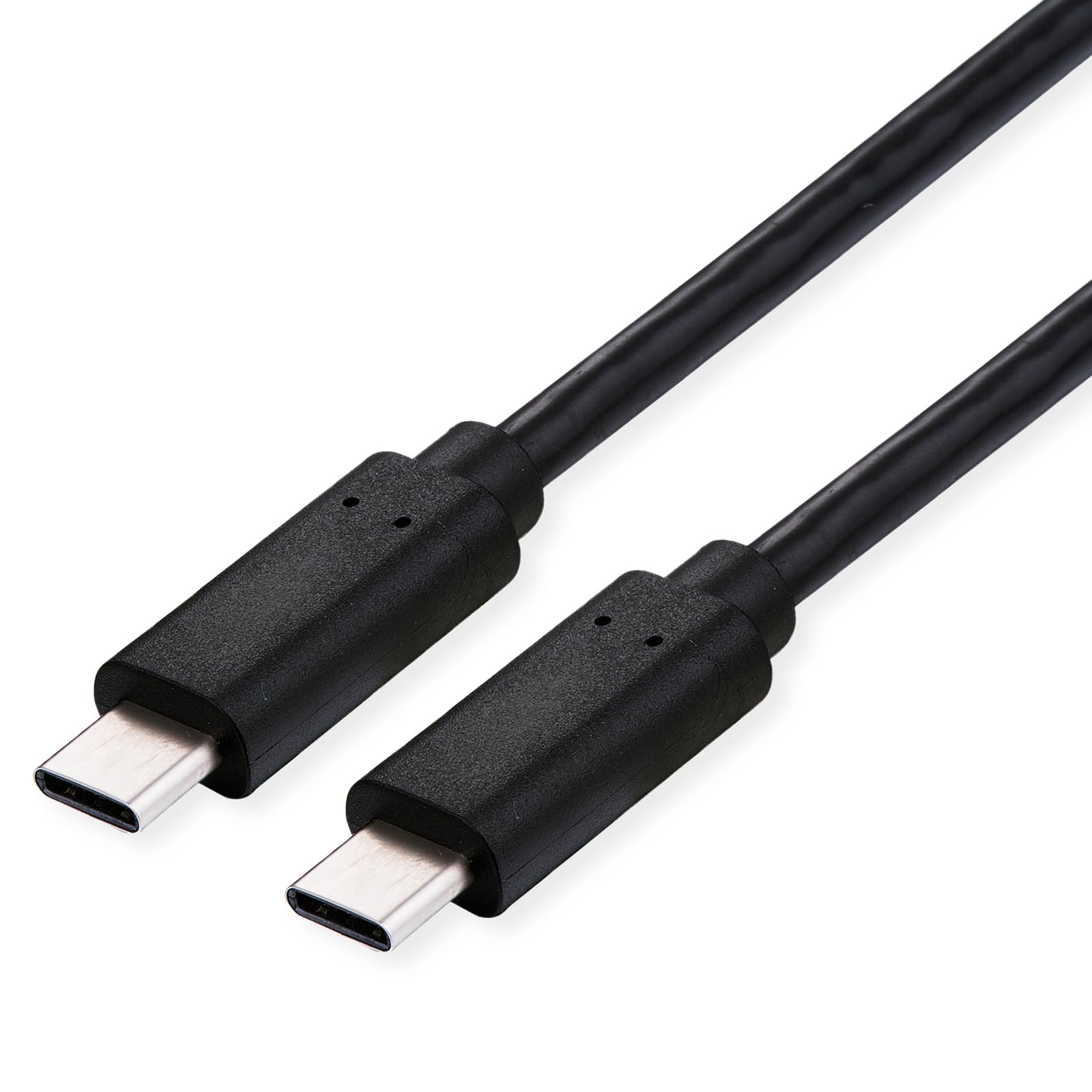 ROLINE USB4 Gen2x2 Cable, C-C, ST/ST, 20Gbit/s, 100W, Black, 2 m