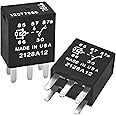 Relay 12077866 (Set of 2), 5-Pin 12V Automotive Relay - Replacement for Relay 5810-0202, 7866, Compatible with Buick,Cadillac, Chevrolet, GMC
