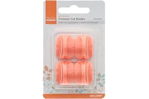 BIRABIRA Bira Craft Paper Trimmer and Scorer replacemerment Blades Cut/Score for Coupon, Craft Paper and Photo (4 Cuttings)