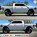 2X Decal Graphic line Stripes Compatible with Dodge ram 2009-2021