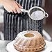 ORBLUE 4-Inch Fine Mesh Food Strainer, Stainless Steel Kitchen Colander