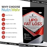 NutriVolv Lipo Fat Loss Capsules 60 Count Maximum Strength Keto Shred view 2