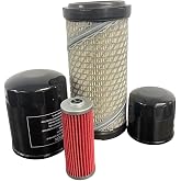 CFKIT Maintenance Filter Kit Compatible with Bad Boy 1022H, 1025H Tractors