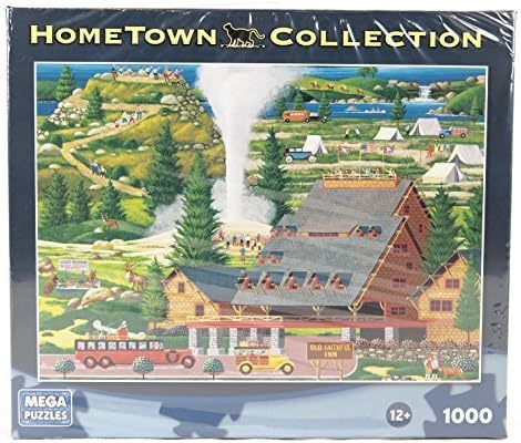 HOMETOWN COLLECTION Old Faithful Puzzle 1000 Piece by HOETOWN COLLECTION PUZZLE