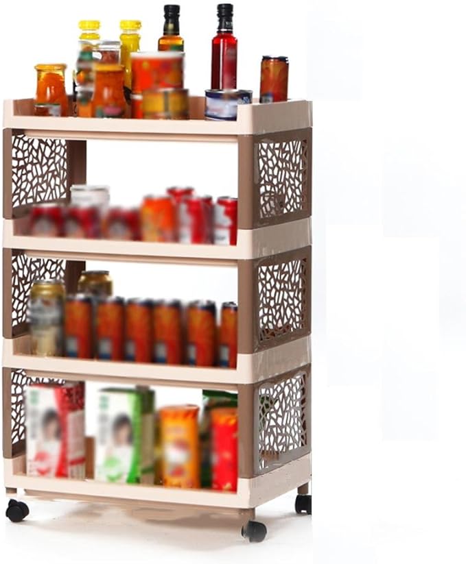 Garneck Aufbewahrungsregal Nordic Blau - Platzsparender Organizer Für Küche & Bad