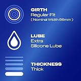 Durex Extra Safe Condoms Pack of 12 - 56mm Regular Fit (Packaging May Vary) view 3